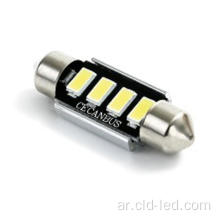 T11x36/39/41mm C5W C10W LED ضوء السيارة الداخلية